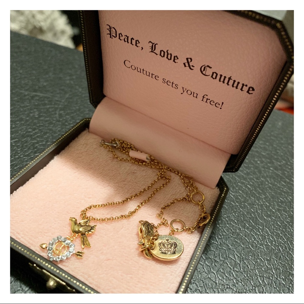 Juicy Couture Peace Bird Necklace